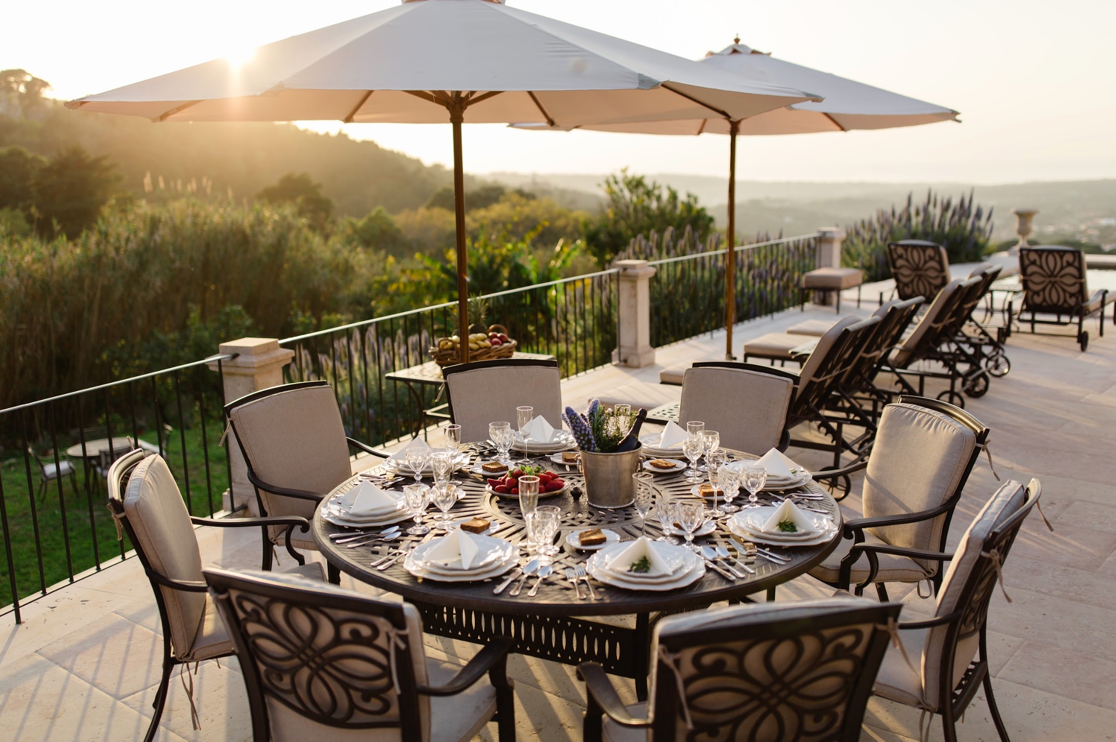 Fine dining experience at luxury Portuguese hotel